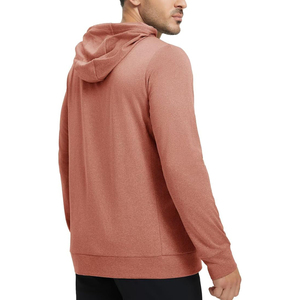 Full Zip Fitness <b>Hoodies</b> Heavy Weight <b>600GSM</b> Tech Fleece Thermal Winter Gym Running Jacket - Product Image 3