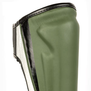 Espinilleras Profesionales de Cuero PU para Entrenamiento de Kickboxing y Boxeo, Protección de Piernas para Muay Thai - Product Image 2