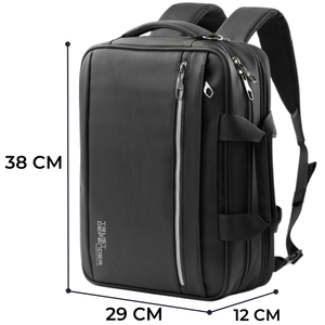Custom Logo 432 Ultra-Light 0.93kg EDC <b>Backpack</b> Waterproof Foam Fabric Large Capacity Business Bag USB Factory OEM/ODM - Product Image 2