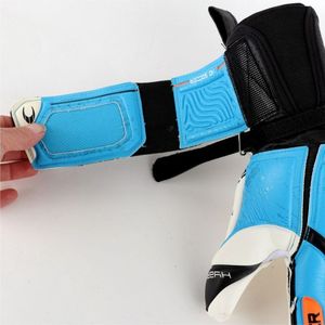 Gants de gardien de but de qualité supérieure, respirants, avec logo personnalisé, protection des doigts en latex allemand 4 mm, vente en gros. - Product Image 6