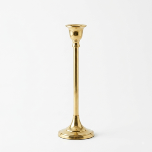 Luxury <b>Brass</b> <b>Candle</b> <b>Holder</b> Stand, Tall Pillar <b>Candle</b> Stand for Home Decor Wedding Centerpiece Dining Table Event Party Wholesale - Product Image 1