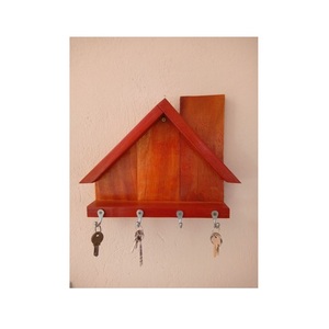 Porte-clés mural en bois de qualité supérieure, un compagnon pratique conçu pour un accès ordonné à la maison et un intérieur élégant - Product Image 5