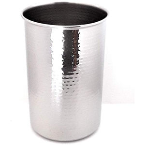 Unique Style Metal Utensil Cutlery Holder Round Shape Flatware Caddy With Handle <b>For</b> Kitchenware Countertop Decor - Product Image 3