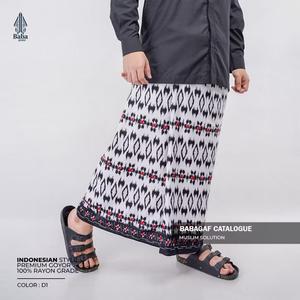 Babagaf Indonesia - Pantalones Sarong Goyor Musulmanes para Hombre, Transpirables, de Rayón - Product Image 2