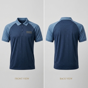 เสื้อโปโลผู้ชาย Active Comfort เนื้อผ้าระบายอากาศ ยืดหยุ่น กระชับพอดีตัว สวมใส่สบาย ดูดีมีระดับ คุณภาพพรีเมียม - Product Image 3