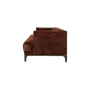 Lineage Corporation Bari 89.75 ''giữa Thế Kỷ hiện đại gỗ rắn chuyển đổi <span class=keywords><strong>sofa</strong></span> vuông phòng khách với nhiều chân thon - Product Image 5