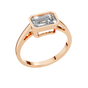 Wholesale Fine Jewelry Fashion Rhodium Plated 925 Sterling <b>Silver</b> <b>Emerald</b> Cut Moissanite Engagement <b>Ring</b> for Women Wedding Gift - Product Image 1