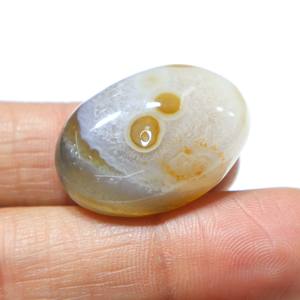 Agate Sulemani naturelle, cabochon en agate, pierre précieuse, agate rayée, pierre lisse, fournisseur en gros de pierres pour bijoux - Product Image 2