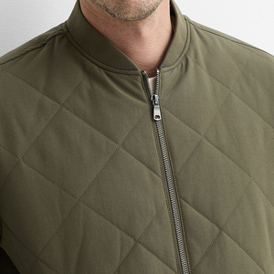 <b>Mens</b> Stand Collar Bomber <b>Jacket</b> Modern <b>Casual</b> Full Zip Coat Breathable <b>Lightweight</b> Fashion Outerwear Daily Street Wear OEM - Product Image 6