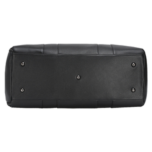Leather <b>Weekender</b> <b>Bag</b> With Shoe Compartment Zipper Closure <b>Travel</b> <b>Weekender</b> <b>Bag</b> Black <b>Weekender</b> <b>Bag</b> <b>Travel</b> <b>Weekender</b> <b>Bag</b> - Product Image 3
