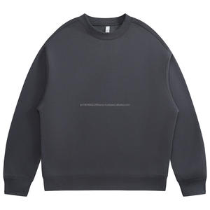 Sweat à capuche 400gsm Pro Sports Sweatshirts à col rond personnalisés Fabricant de sweatshirts à col rond en coton décontracté pour hommes Sweatshirt à capuche - Product Image 1