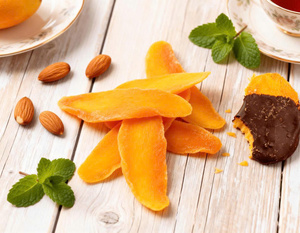 Organic Dried Sliced Mango with <b>Chocolate</b> Coating Gift Packaging Natural Fruity Aroma Sweet Preserved Fruit - Product Image 6