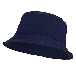 Chapeau Bob Unisexe en Sergé de Coton Structuré à Large Bord Protection Solaire Décontracté pour l'Extérieur Voyage Quotidien - Product Image 1