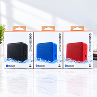 GO ESSENTIAL2 Haut-parleur portable d'extérieur, mini haut-parleur étanche, basses puissantes, son clair, haut-parleur audio de bureau pour les voyages et la maison
