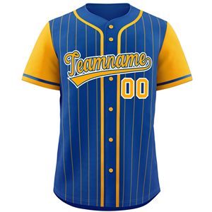 Camiseta de Béisbol de Primera Calidad con Botones, Tejido de Doble Punto, Estilo Retro, Etiquetas Personalizadas, Textura Suave, Impresión a Todo Color - Product Image 6