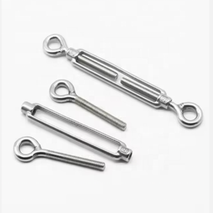 US Type Forged Turnbuckles for Heavy Industry Open Body Eye to Eye Design Hot Galvanized LEEMETAL Brand - Product Image 1