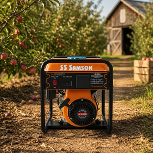 Générateur onduleur portable SS Samson SGI1200i 4.5 pour moteur à essence 4 temps, réservoir de carburant 5L, 230V 60Hz, affichage LED, démarrage par lanceur - Product Image 1