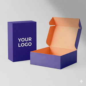 Boîtes ventilées en papier kraft rigide de 1 mm avec revêtement verni pour l'emballage des produits frais, cartons de vente au détail personnalisés, exportateur en gros - Product Image 5