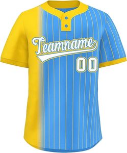 Camiseta de Béisbol de Verano con Estampado Tribal Polinesio de Fiyi y Tonga, Personalizada al por Mayor, Talla Grande, Unisex, Uniforme para Hombre, 1 MOQ - Product Image 4