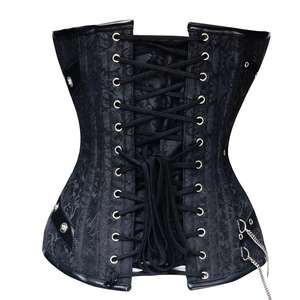 Corsets pour femmes, sexy, gainants, modernes, en cuir, pour grandes tailles, respirants - Product Image 1