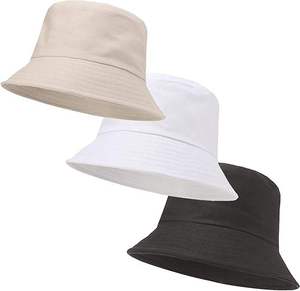 Custom Logo Full Printed <b>Reversible</b> <b>Bucket</b> <b>Hat</b> 100% Cotton Canvas Double Sided Fisherman Cap Summer Beach Sun Shade <b>Hat</b> - Product Image 6