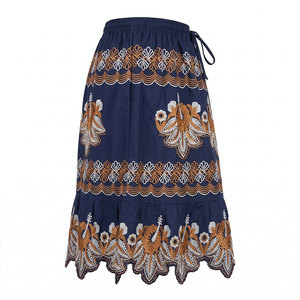 Falda de media pierna de poliéster para mujer, nueva moda primavera 2026, transpirable, con cuentas y malla, cintura natural, estilo dulce, venta al por mayor - Product Image 4