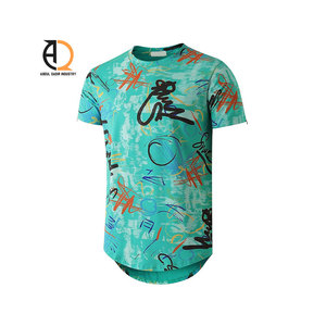 T-shirts hip-hop hipster personnalisés en polyester par sublimation, maillots d'équipe - Product Image 4