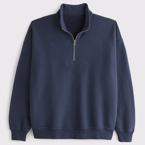 Nueva Sudadera de Invierno para Mujer, Cuello Alto a la Moda, Corte Regular, Color Sólido Personalizado, Forro Polar de Poliéster/Algodón, Precio Económico - Product Image 4