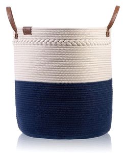 Towel storage <b>basket</b> decorative storage <b>basket</b> modern home storage minimalist <b>basket</b> organiser Eco friendly storage <b>basket</b> - Product Image 1