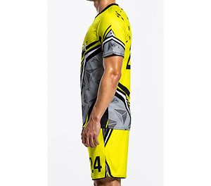เสื้อฟุตบอลคอกลมสำหรับผู้ใหญ่แบบยูนิเซ็กซ์ ฤดูกาล 2024-2025 พิมพ์ลายดิจิทัลตามสั่ง เนื้อผ้าบางเบา ระบายอากาศได้ดี คุณภาพพรีเมียม แห้งเร็ว - Product Image 6