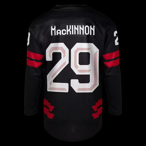 Nouveau maillot de hockey sur glace brodé Canada 2026 – Connor McDavid (97), Cale Makar (8), MacKinnon (29), Crosby (87), Point (21), Reinhart (13) - Product Image 3