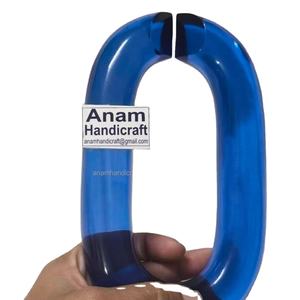 Adornos de Pared de Cadena Acrílica Modernos Personalizados, Hechos a Mano, Decoración Colgante de Resina Moderna para el Hogar, Listos para el Festival Diwali - Product Image 1