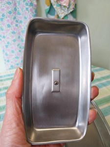 Food Safe Stainless Steel Butter Dish with Hygienic Lid - Product Image 4