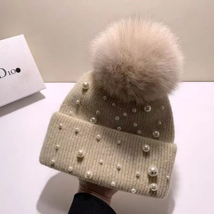 Bonnets unisexes de haute qualité personnalisables avec logo personnalisé, 100% laine, doux, chauds, respirants, imperméables, ajustables - Product Image 6