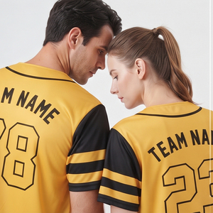 เสื้อเบสบอลคุณภาพสูง เสื้อทีมเบสบอล ชุดกีฬาเบสบอล เสื้อเบสบอลติดกระดุม เสื้อซอฟต์บอล เสื้อเบสบอลผ้าโพลีเอสเตอร์ 100% - Product Image 4