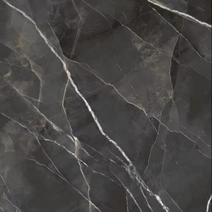 Diseño de Interiores, Losa Grande Personalizada de Piedra Sinterizada Laminam, Calacatta Negro de 12 mm Pulido para Dormitorio, Sala de Estar, Uso en Exteriores 5+ - Product Image 1