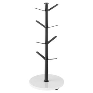 Base in marmo 8-Hook Cup Rack Stand boccale albero per bancone cucina e casa elegante soluzione per la conservazione della cucina - Product Image 1