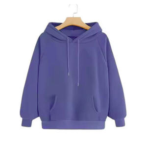 Sweat-shirt à capuche pour homme en tissu tricoté respirant et écologique, couleur unie, manches longues, impression de logo personnalisée sur le devant, design avec poche - Product Image 1