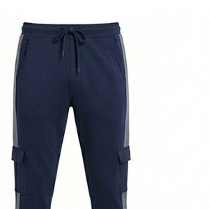 Pantalon de survêtement pour homme, coupe ample, taille ajustable, matière douce, parfait pour les voyages et les activités quotidiennes - Product Image 2