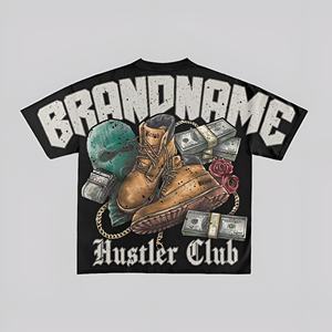 เสื้อยืดผ้าฝ้ายเนื้อนุ่มระบายอากาศได้ดีสำหรับผู้ชายเสื้อยืดผ้าฝ้ายธรรมดาระบายอากาศได้ดี - Product Image 2