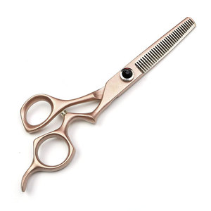 Ciseaux de barbier japonais de qualité supérieure, faits à la main, pour la coupe des cheveux, en acier inoxydable 440C, qualité supérieure, avec crochet fixe. - Product Image 1