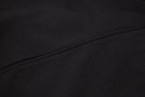 Men Hooded Softshell <b>Jacket</b> Two Tone Fleece Lined Windproof Water Resistant Outdoor Coat Black Grey Charcoal Custom Logo OEM - Product Image 6