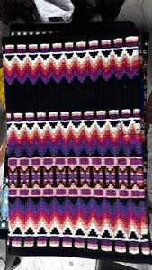 Tapis de selle western de haute qualité en laine néo-zélandaise avec rembourrage en fourrure et patch en cuir pour produits équestres - Product Image 2