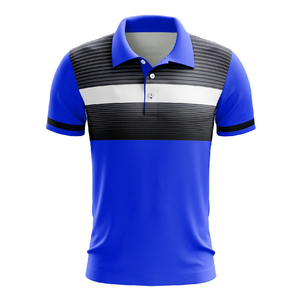 Camiseta Polo Personalizada de Verano para Hombre, Sublimada, con Patrón Sólido, Manga Corta, para Golf, Venta al Por Mayor de Fábrica - Product Image 2