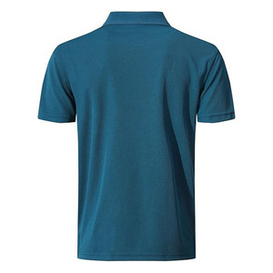 Camiseta Prairie International para Hombre, Color Azul Verde Azulado, Estilo Urbano, Manga Corta, Tejida en Algodón y Fibra de Bambú, Color Sólido, Ropa Casual - Product Image 3