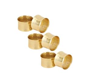 แหวนรองผ้าเช็ดปากทรงกลมสีทองเรียบง่าย ของตกแต่งโต๊ะอาหาร แหวนโลหะสีทองสำหรับงานปาร์ตี้ ราคาโรงงานที่เหมาะสม - Product Image 1