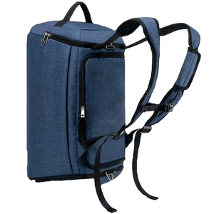 Most selling product Unisex Fashion Genuine Leather Duffle <b>Bag</b> with Zipper Closure Shoe Compartments for Gym Travel - Product Image 4