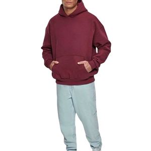 Sweat à capuche unisexe en mélange de coton et polaire pour homme, coupe-vent et respirant, design personnalisé, modèle simple et complet - Product Image 1