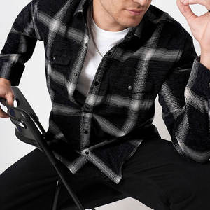 Camisas de Franela de Algodón 100% de Alta Calidad para Hombre - Nuevo Diseño Ligero, Transpirable, Duradero y de Secado Rápido para Uso en Exteriores - Product Image 3