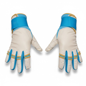 Guantes de Bateo de Béisbol Profesionales Personalizados, Guantes de Softbol de Cuero Vacuno de Alta Calidad, Tallas para Adultos y Jóvenes, Guantes Antideslizantes - Product Image 2